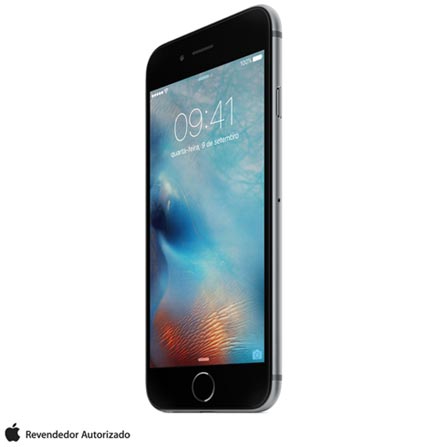 iPhone 6s Cinza Espacial, 4.7”, 16 GB, Câmera de 12 MP