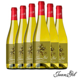Kit com 06 Unidades de Vinho Branco Juan Gil Moscatel Seco 2019 com 750 ml