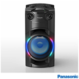 Torre de Som Panasonic com LED Multicolorido, Bluetooth e 250W (RMS) de Potência - SC-TMAX20LBK
