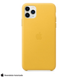 Capa para iPhone 11 Pro Max de Couro Meyer Lemon