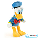 Pelúcia Pato Donald com Som de 33cm - BR334 - Multikids