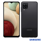 Samsung Galaxy A12 Preto, com Tela Infinita de 6,5', 4G, 64GB e Câmera Quádrupla de 48MP+5MP+2MP+2MP - SM-A125MZKGZ