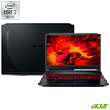 Notebook Acer®, Intel® Core? i7 10750H, 8GB, 512GB SSD, Tela de 15,6' 144Hz, Nvidia GTX 1650, Black - AN515-55-73R9