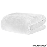 Cobertor Queen Blanket Branco - Kacyumara