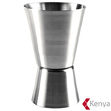 Dosador Duplo para Bebida em Aço Inox Bar Collection - Kenya