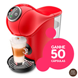 Cafeteira Arno Dolce Gusto® Genio S Plus Vermelha para Café Espresso - DGS3