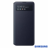 Capa Flip Wallet para Galaxy Note 10 Lite de Policarbonato e PU Preto - Samsung - EF-EN770PBEGBR