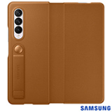 Capa Protetora para Galaxy Z Fold3 Flip em Couro Marrom - Samsung - EF-FF926LAEGWW