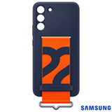 Capa para Galaxy S22+ de Silicone com Cinta Azul Marinho - Samsung - EF-GS906TNEGWW