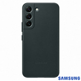 Capa Protetora para Galaxy S22 de Couro Verde - Samsung - EF-VS901LGEGWW