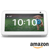 Assistente de Voz Amazon Smart Speaker Show5 2º geração Branco com Alexa, display de 5' e câmera de monitoramento 2mp