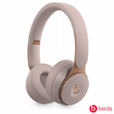 Fone de Ouvido Beats Solo Pro Bluetooth Headfone On Ear com Cancelamento de Ruído Ativo Cinza