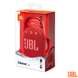 Caixa de Som Portátil Bluetooth JBL com Potência de 5 W Vermelha - JBL CLIP 4