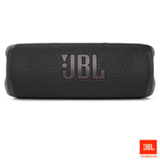 Caixa de Som Bluetooth JBL Flip 6 à Prova d'Água Preta - JBLFLIP6BLK