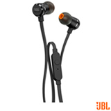 Fone de Ouvido JBL In Ear Intra-Auricular Preto - JBLT290BLK