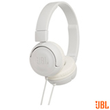 Fone de Ouvido JBL On Ear Headphone Branca - T450