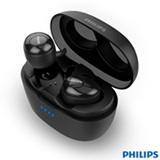Fone de Ouvido Philips TWS Upbeat Intra-auricular Preto - SHB2505BK/10