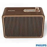 Caixa de Som Bluetooth Philips Vintage com Potência de 10W - TAVS500/00