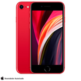 iPhone SE Apple (128GB) Vermelho, Tela de 4,7', 4G e Câmera de 12 MP
