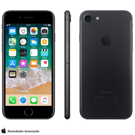 Celular Smartphone Apple iPhone 7 128gb Preto - 1 Chip