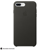 Capa para iPhone 7 e 8 Plus de Couro Cinza-Carvão - Apple - MQHP2ZM/A
