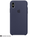 Capa para iPhone X de Silicone Midnight Blue - Apple - MQT32ZM/A
