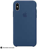 Capa para iPhone X de Silicone Blue Cobalt - Apple - MQT42ZM/A