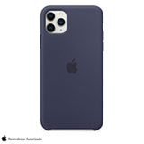 Capa para iPhone 11 Pro Max de Silicone Azul Meia-Noite - Apple - MWYW2ZM/A