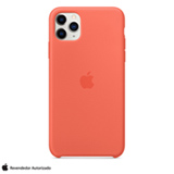 Capa para iPhone 11 Pro Max de Silicone Laranja - Apple - MX022ZM/A