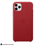 Capa para iPhone 11 Pro Max de Couro Vermelho - Apple - MX0F2ZM/A