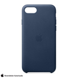 Capa para iPhone SE 2020 de Couro Azul Meia-noite - Apple - MXYN2ZM/A