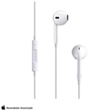 Fone de Ouvido EarPods com Controle Remoto e Microfone Branco Apple - MD827BZA