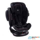 Cadeira para Auto Softfix 360º até 36 Kg Preta - Multikids Baby - BB627