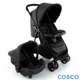Carrinho de Bebê Travel System Nexus até 15 kg Preto - Cosco