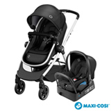 Carrinho com Bebê Conforto Anna Trio Travel System Essential Black - Maxi-Cosi