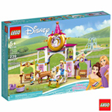 LEGO® Disney - Estábulos Reais de Bela e Rapunzel - 43195