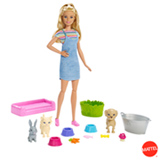 Boneca Barbie® Família Banho de Cachorrinhos - FXH11 - Mattel