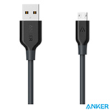Cabo Micro USB Powerline  para Aparelhos com entrada Micro USB Cinza - Anker - A8134H11
