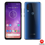 Smartphone Motorola One Vision Azul Safira, com Tela de 6,3', 4G, 128 GB e Câmera Dupla de 48MP + 5MP - XT1970-1