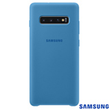 Capa Protetora para Galaxy S10+ em Silicone Azul - Samsung - EF-PG975TLEGBR