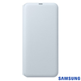 Capa Protetora Flip Wallet para Galaxy A30 em PU e Policarbonato Branco - Samsung - EF-WA305PWEGBR