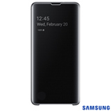 Capa para Galaxy S10 Clear View Preta - Samsung - EF-ZG973CBEGBR