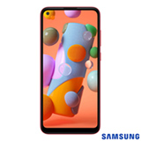 Samsung Galaxy A11 Vermelho, com Tela Infinita de 6,4', 4G, 64 GB e Câmera Tripla de 13MP+5MP+2MP - SM-A115MZRGZTO