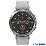 Galaxy Watch4 Classic LTE 46mm Samsung Prata com 1,4', Pulseira de FKM, Wi-Fi, Bluetooth e 16GB