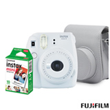 Kit Câmera Fujifilm Instax Mini 9 Branco Gelo - 705061902
