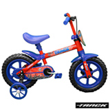 Bicicleta Infantil Track & Bikes Arco Íris R Aro 12 Vermelho e Azul