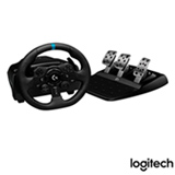 Volante Logitech G923 Racing Wheel Para PS5, PS4 E PC com Force Feedback Trueforce Preto - 941000148