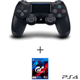 Controle sem Fio Sony Preto - Playstation 4 + Jogo Gran Turismo 7 Edicao Standard -Playstation 4