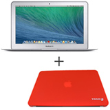 MacBook Air, Intel® Core™ i5, 4GB, 256GB, Tela de 13,3” - MJVG2BZ/A + Capa Vermelho Yogo - 13RETRED