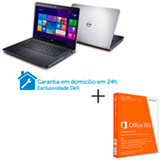 Notebook Dell, Intel Core i7-4510U, 8GB de Memoria, Inspiron 5000 - i14 5447-A30 + Office 365 Home Premium - 6GQ-00408